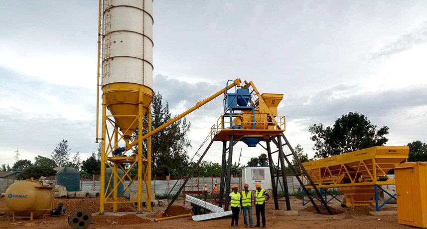 Skip hoist type Concrete Batching Plant