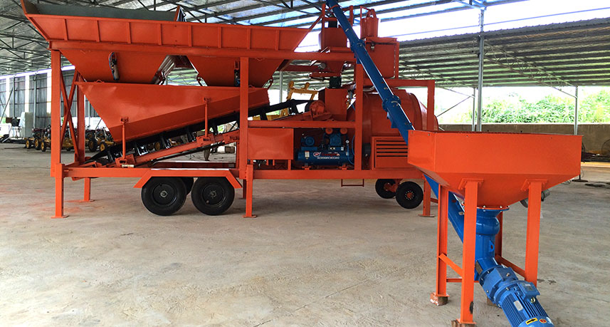 Mobile Concrete Batching Plant